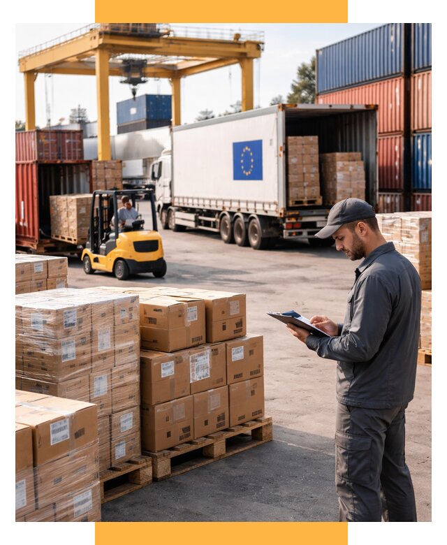 Доставка грузов из Европы от 12553 р., логистика СетСервис-Птф