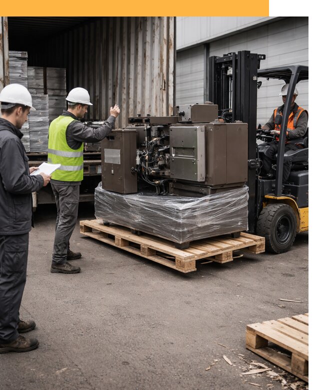 Доставка промышленного оборудования из Европы от 47075