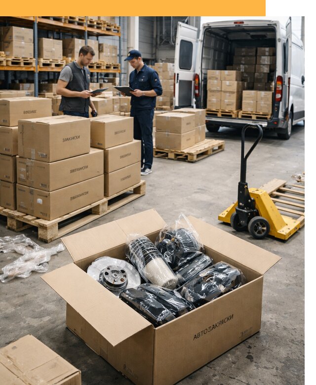 Доставка автозапчастей из Европы от 13076 руб быстро и надёжно