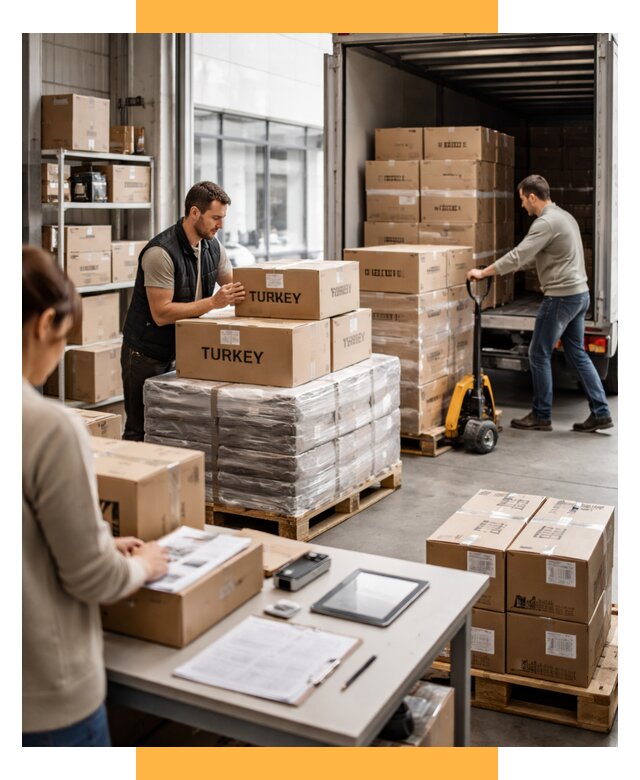 Доставка одежды из Турции от 6800 р. под ключ, СетСервис-Птф