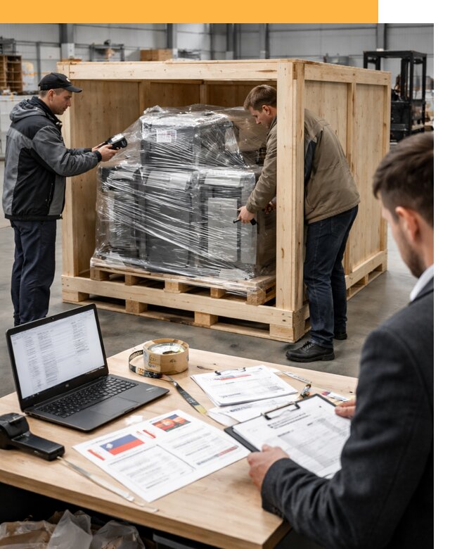 Доставка промышленного оборудования из США от 67997 руб