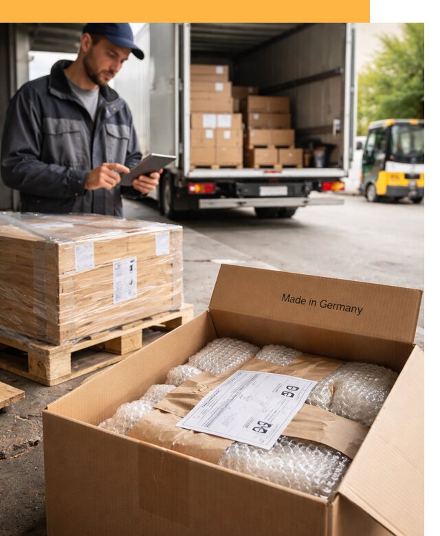 Доставка грузов из Германии от 47075 руб с таможенным оформлением
