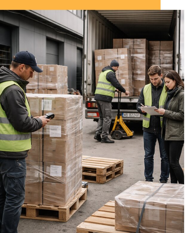 Доставка грузов из Польши: морем, авто и авиа от 7846