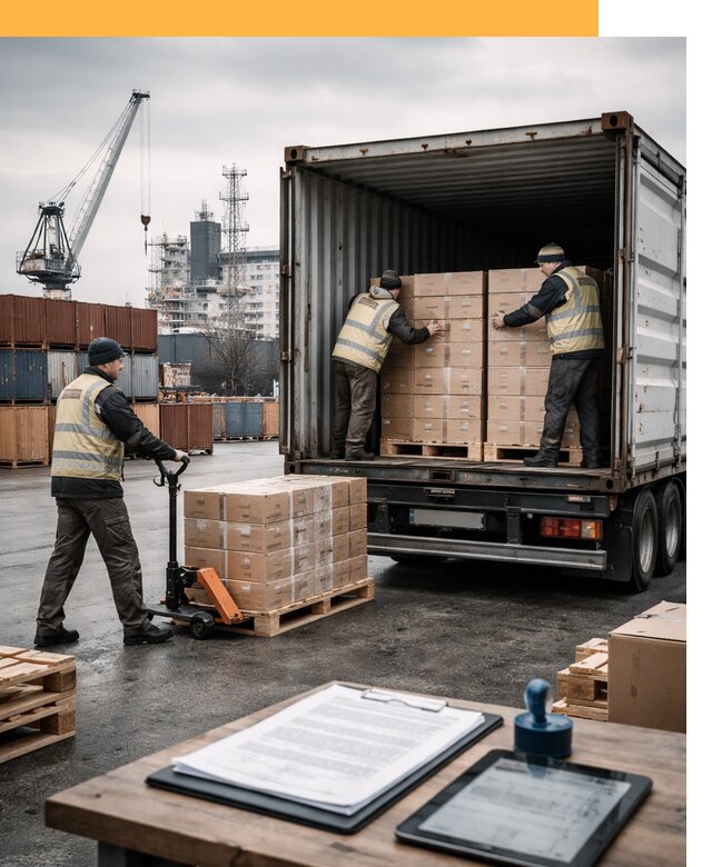 Доставка грузов из Латвии от 26153 руб, морская, авто, авиа