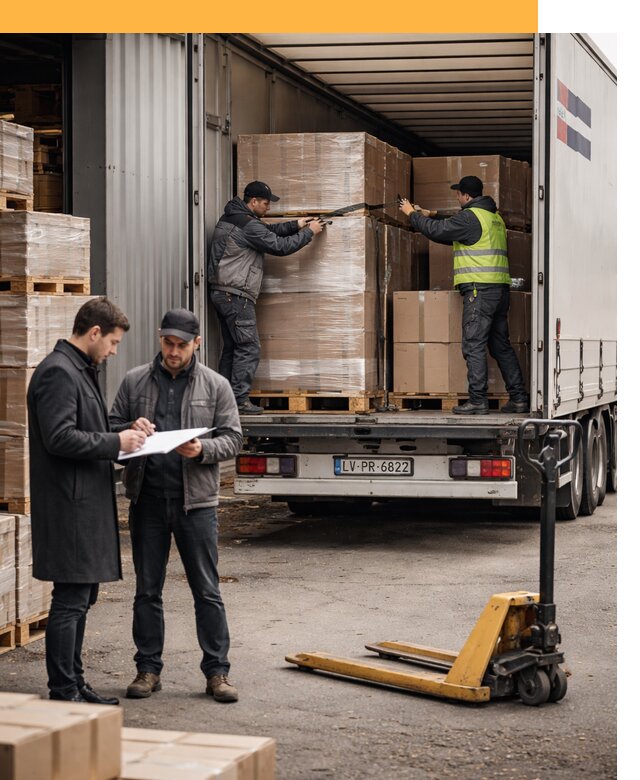 Автоперевозки из Латвии — международная доставка от 78458