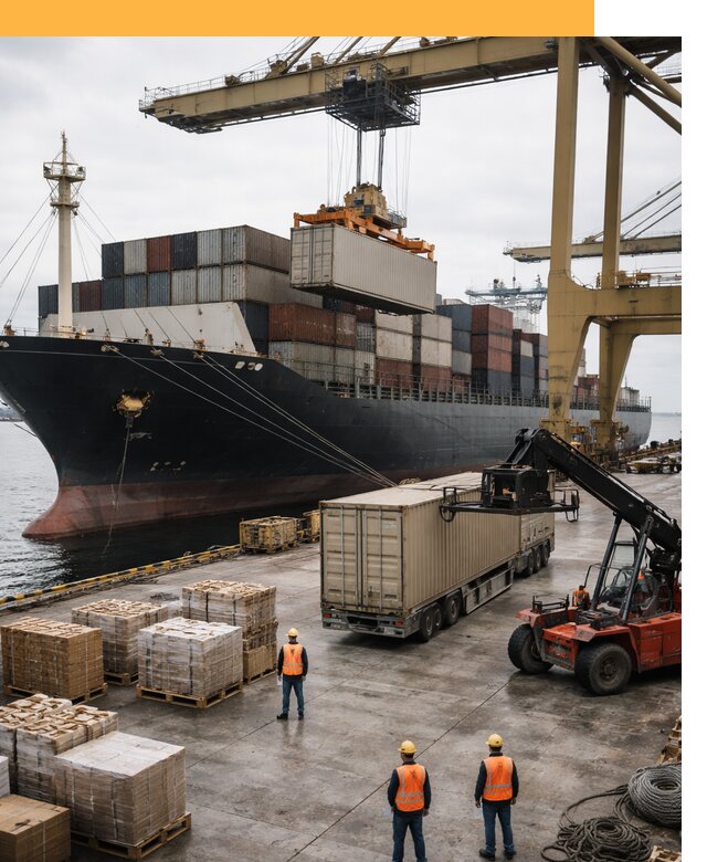 Морские перевозки из Индии: доставка FCL/LCL, таможня от 125532