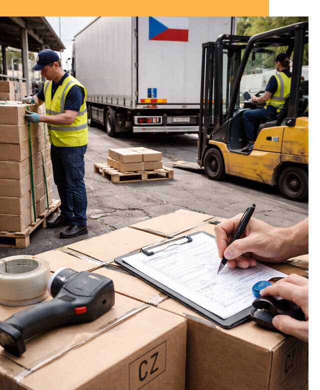 Доставка грузов в Чехию от 36614 руб, международные перевозки