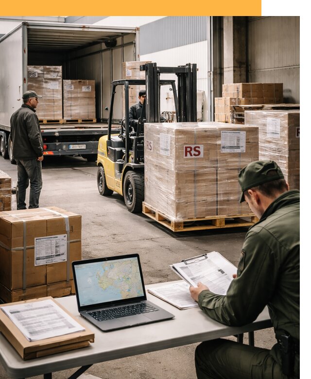 Доставка грузов в Сербию от 47075 руб, международные перевозки