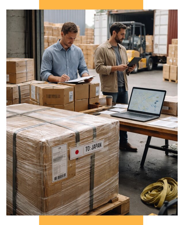 Доставка грузов в Японию от 26153 р., логистика СетСервис-Птф