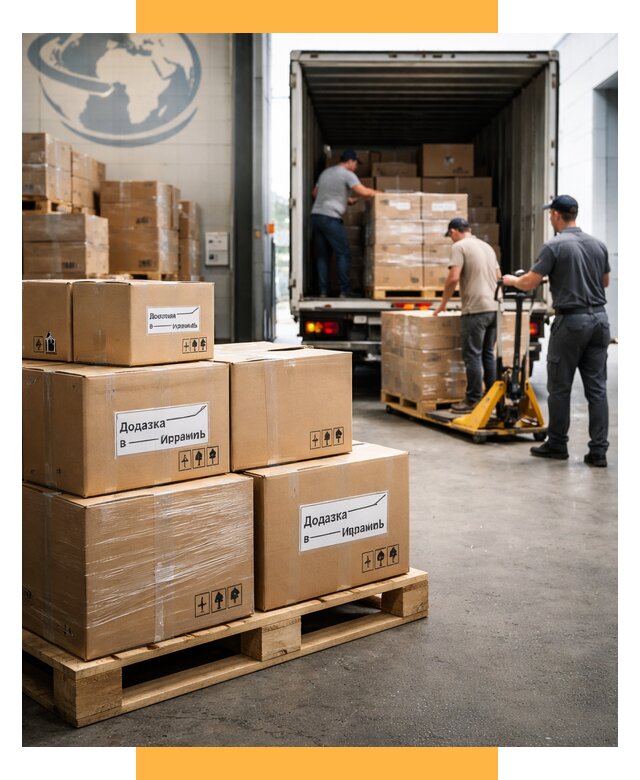 Доставка грузов в Израиль и экспорт от 47075 р. СетСервис-Птф