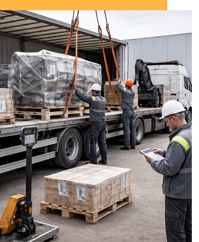 Перевозка крупного оборудования по миру от 31383 руб