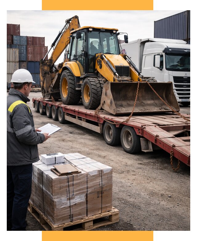 Международная перевозка спецтехники от 47075 р., СетСервис-Птф