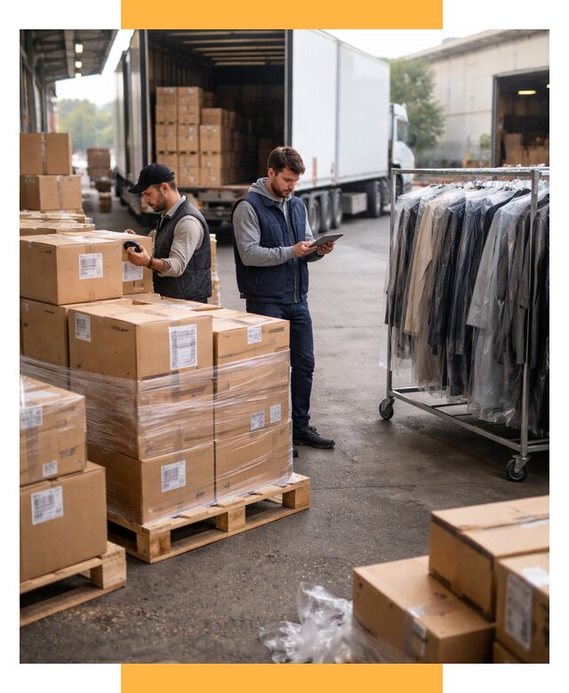 Перевозка и доставка одежды из Китая от 7846 р., СетСервис-Птф