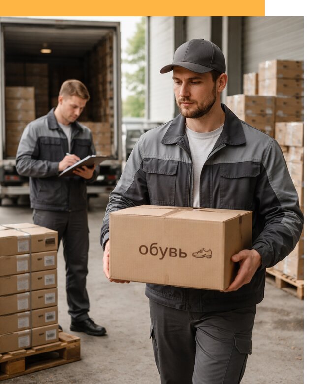 Международная перевозка обуви с таможенным оформлением от 4707