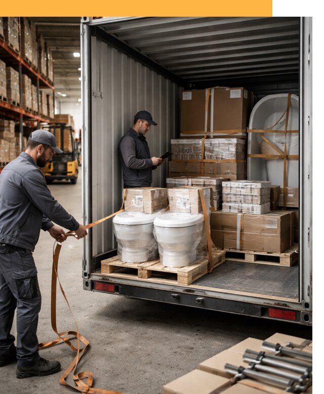 Перевозка сантехнического оборудования по России и миру от 1883