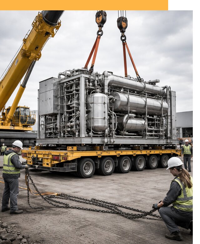 Перевозка тяжеловесных грузов по миру от 156915 руб