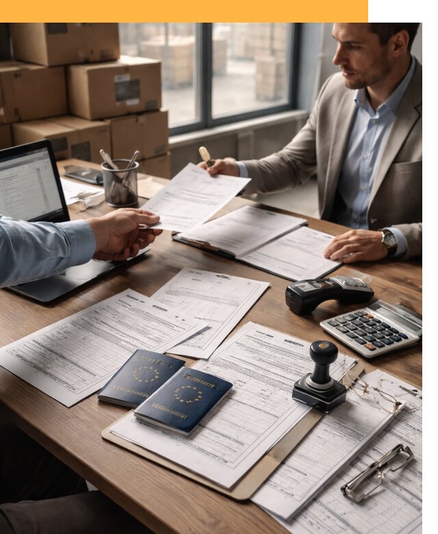 Таможенное оформление грузов из Европы от 8892 руб