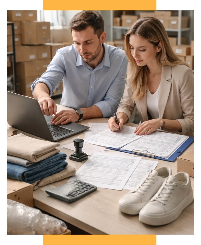 Таможенное оформление одежды и обуви от 6800 р. | СетСервис-Птф