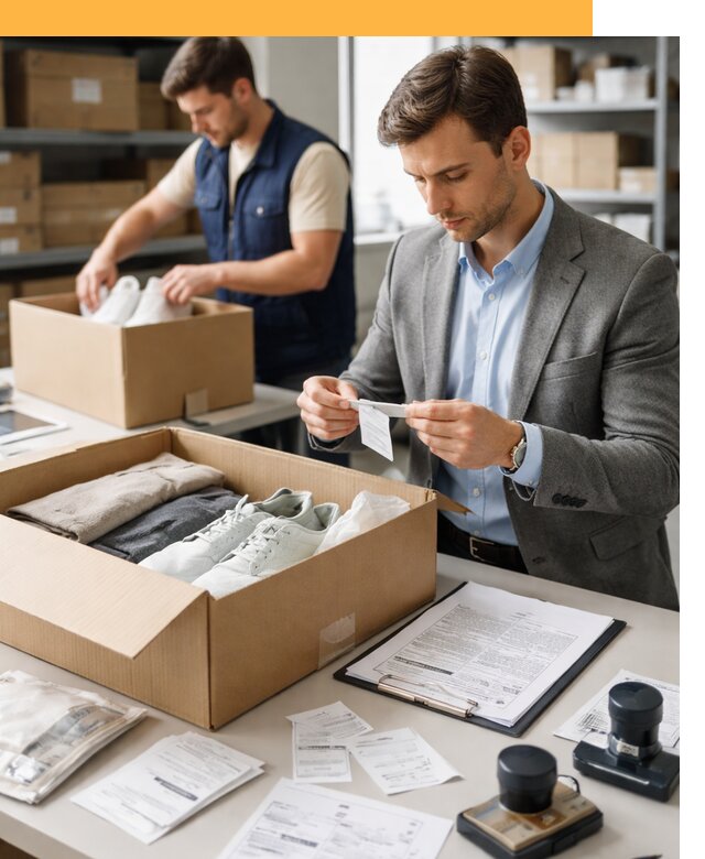 Таможенное оформление одежды и обуви по выгодной цене от 6800 руб