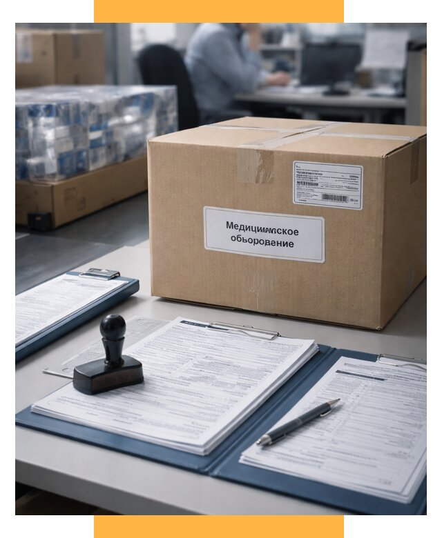 Таможенное оформление медоборудования от 12553 р. | СетСервис-Птф