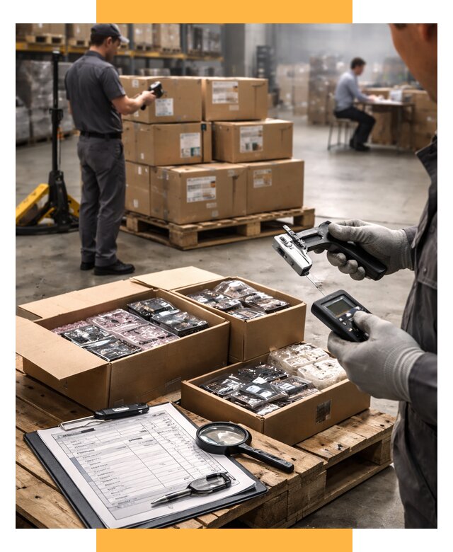 Инспекция товара в Китае от 7846 р. - СетСервис-Птф контроль качества