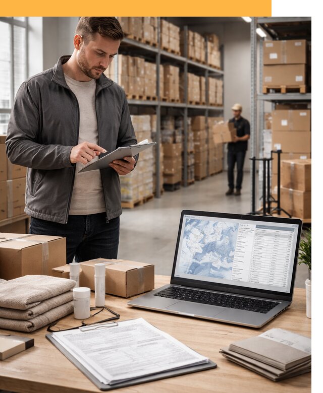 Закупка товаров в Европе под ключ: доставка, таможня от 7846 руб