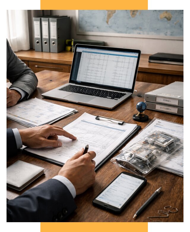 Проверка поставщика за рубежом от 8892 р. | СетСервис-Птф аудит