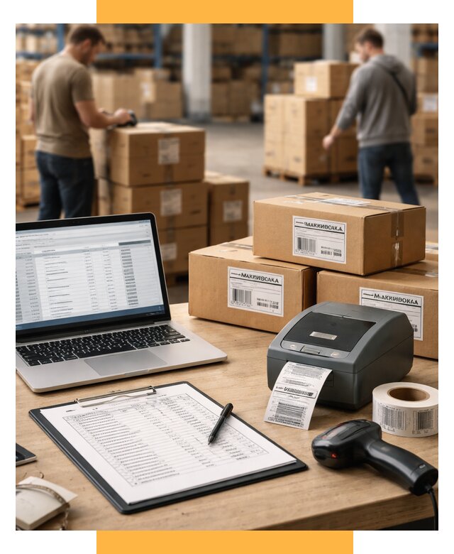 Маркировка импортных товаров от 4707 р. под ключ, СетСервис-Птф