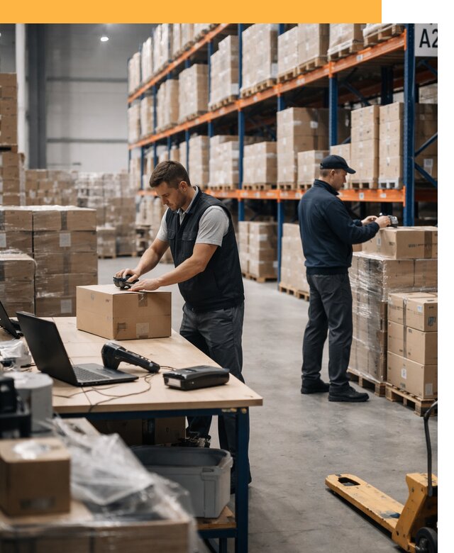 Склад консолидации в Европе: хранение, сортировка от 6800